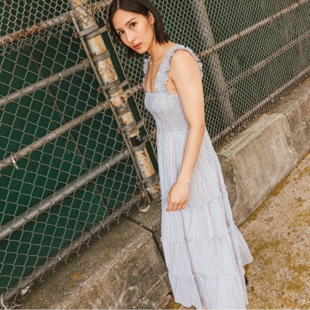 Lucy Paris Tiered Maxi Dress - Picture 6 of 16